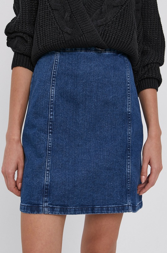 Bavlnená rifľová sukňa Noisy May 27017859 modrá AA00