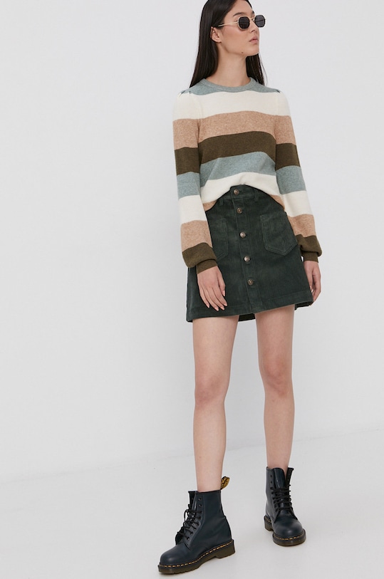 Sukňa Only 15182080 zelená AA00