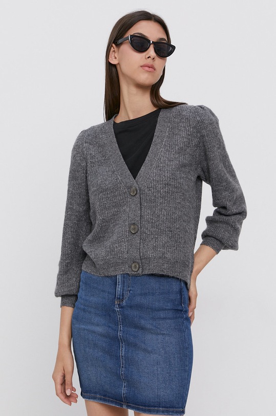 Pieces Spódnica jeansowa niebieski 17110677.MediumBlue