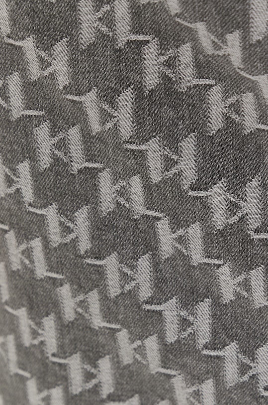 Džínová sukně Karl Lagerfeld šedá 225W1204