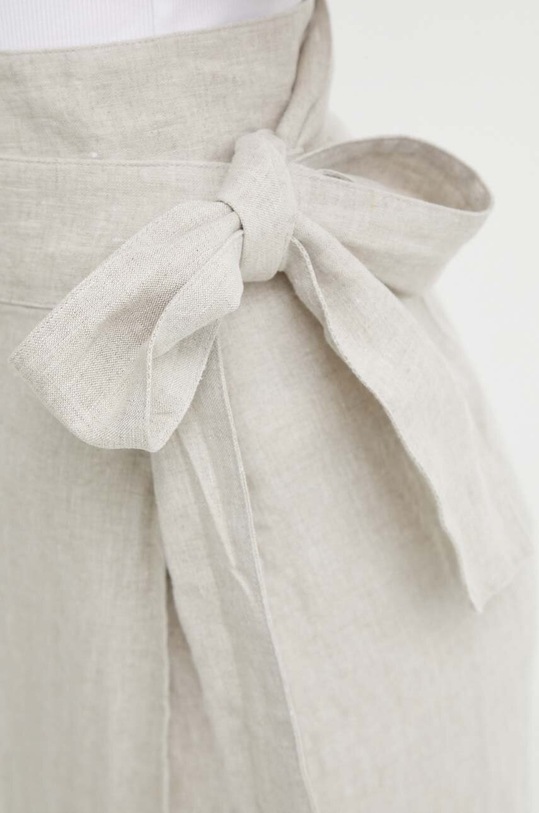 Ľanová sukňa Marc O'Polo béžová M04028620219