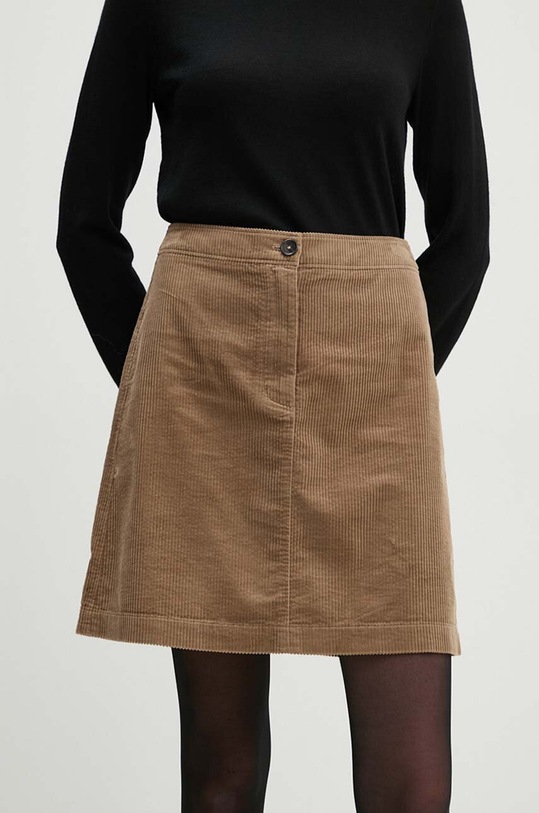 Юбка Marc O'Polo хлопок бежевый M08093220113