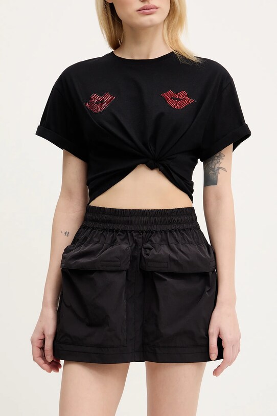 Sukně Diesel O-CEAN SKIRT mini černá A16818.0AKAD