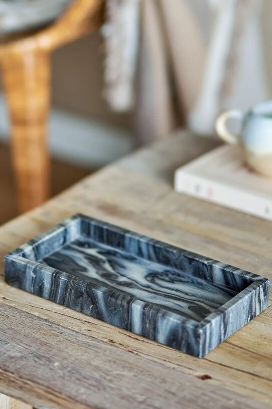 Кухня та бар Декоративна таця Bloomingville Feliza 82068086 сірий