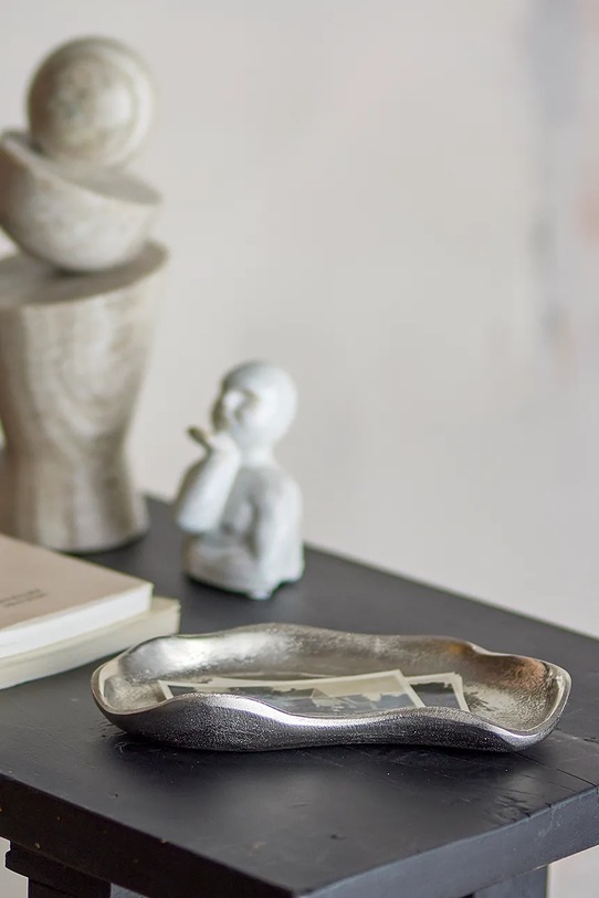 Bucătărie și bar Bloomingville tavă decorativă Marlice 20 x 3 x 12 cm 82068471 gri