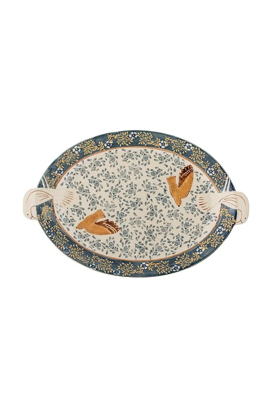 Bloomingville farfurie de servire 34 x 3,5 x 25 cm multicolor 82072013