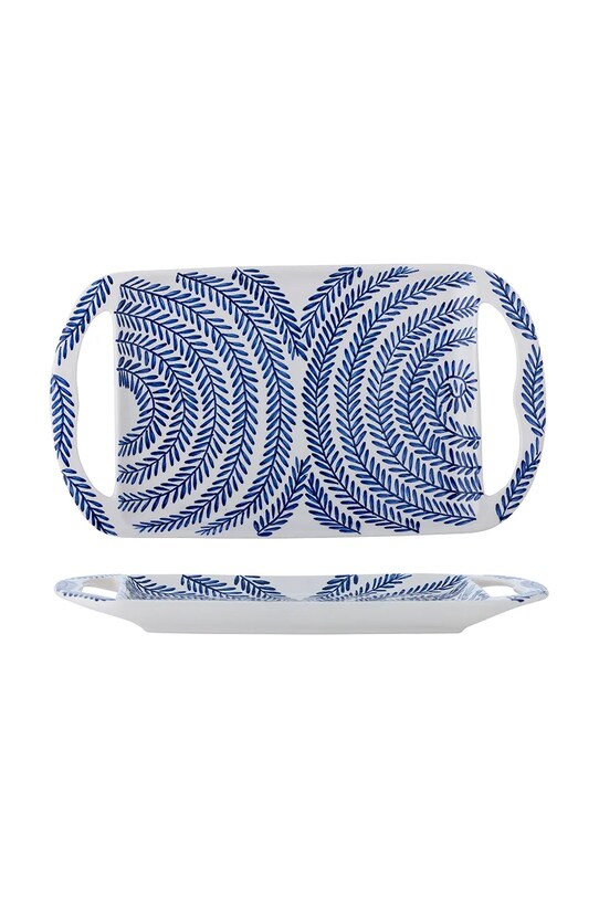 Bloomingville farfurie de servire Karlie 40 x 2,5 x 22 cm albastru 82068466