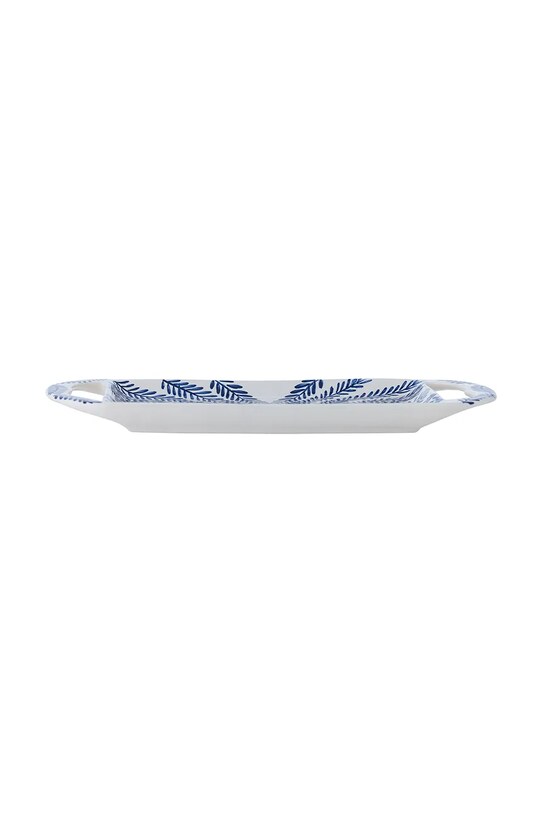Bloomingville farfurie de servire Karlie 40 x 2,5 x 22 cm 82068466 albastru AA00