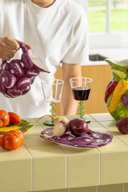 &k amsterdam farfurie de servire Legume Onion violet 2188.05