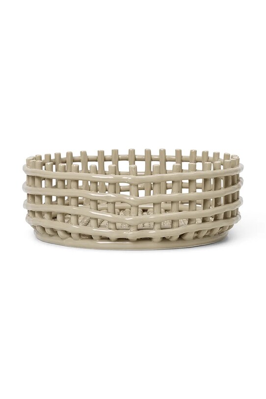 Кошик для фруктів ferm LIVING Ceramic Centrepiece бежевий 1104263775