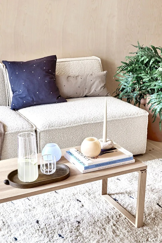 OYOY vassoio decorativo Inka marrone L300225