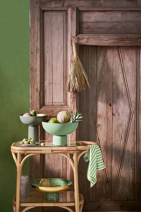Кухня та бар Декоративна чаша Pip Studio Matt Bright Green 51075055 зелений