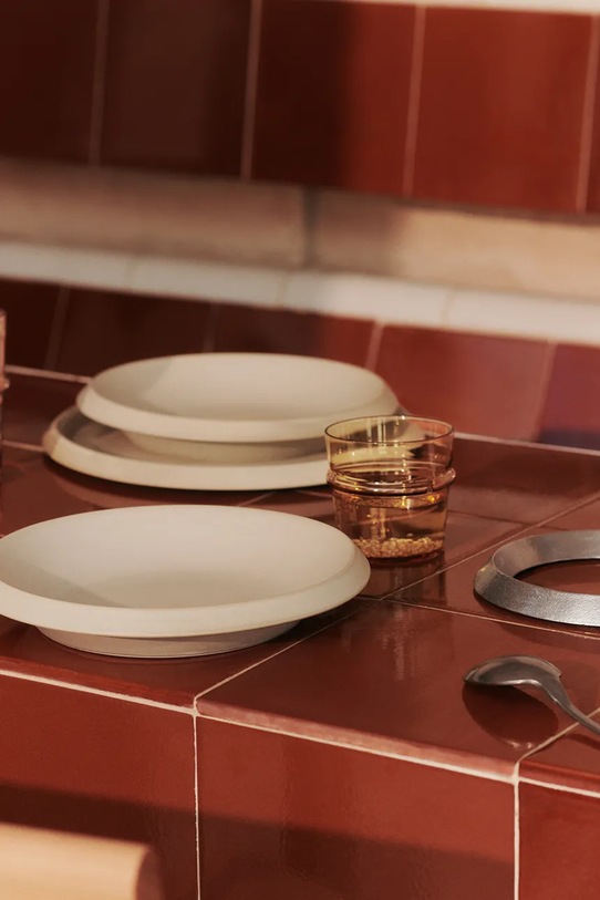 ferm LIVING castron de servire Erena X Utzon 1104270738 bej AA00