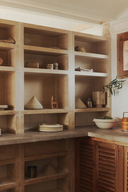 Тарілка ferm LIVING Erena бежевий 1104270741