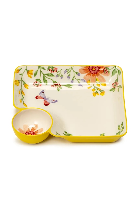 Блюдо Palais Royal Bouquet Chips & Dip мультиколор 1038095