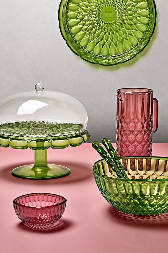 Kuchnia i bar Guzzini patera z kloszem Vanity S/30 cm 131801SAC13 zielony