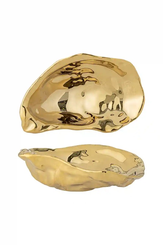 Kuhinja in bar Dekorativna skleda Bloomingville Kellis 12,5 x 4 x 8 cm 82072437 rumena