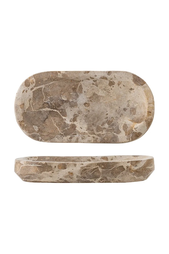 Kuchnia i bar Bloomingville taca dekoracyjna Shao 24,5 x 3,5 x 12,5 cm 82068641 beżowy