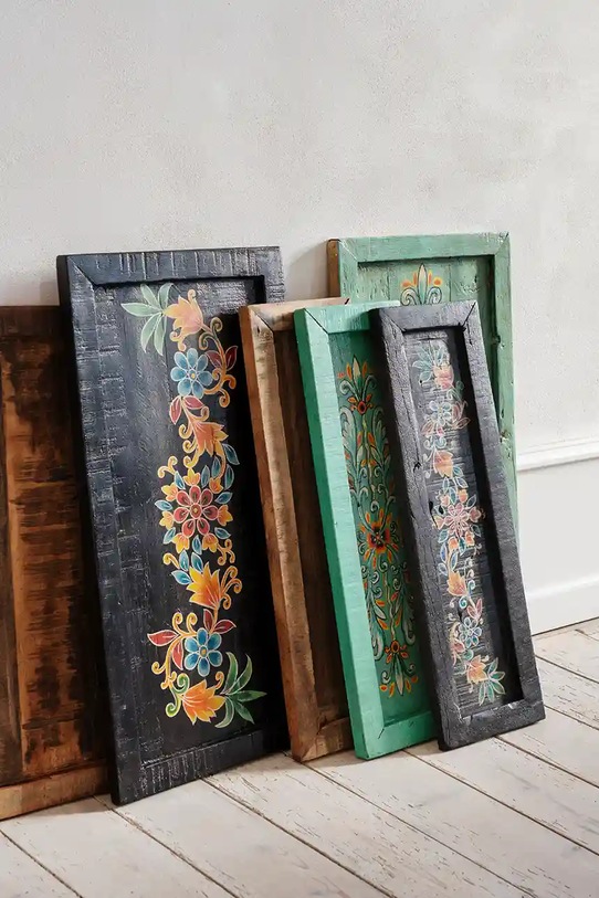 Cucina e Bar Madam Stoltz vasoio decorativo 50 x 15 cm MBN01B multicolore