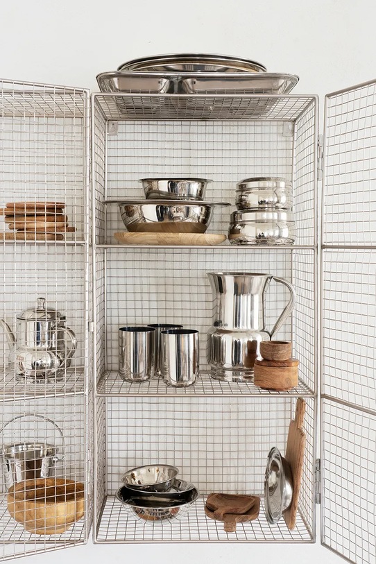 Kuchnia i bar Madam Stoltz taca do serwowania 27 cm 39046 szary