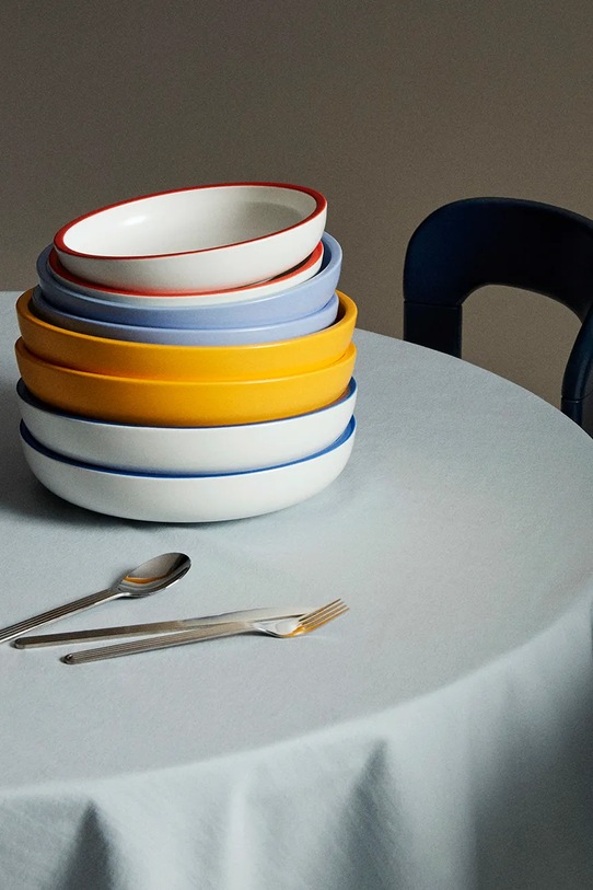 HAY misa do serwowania Sobremesa 4,5 x 25 x 25 cm AB613.A603.AC64 niebieski AA00