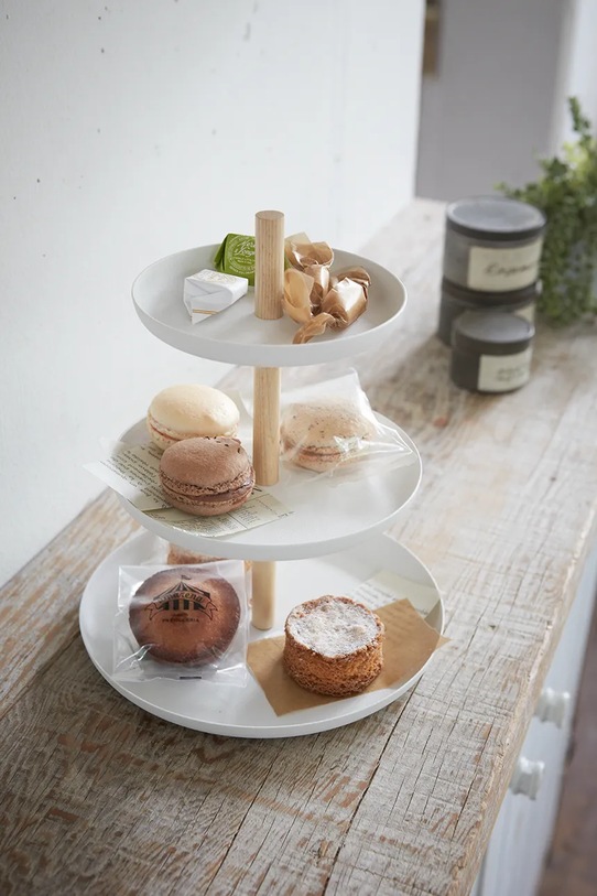 Yamazaki etażerka biały 2419