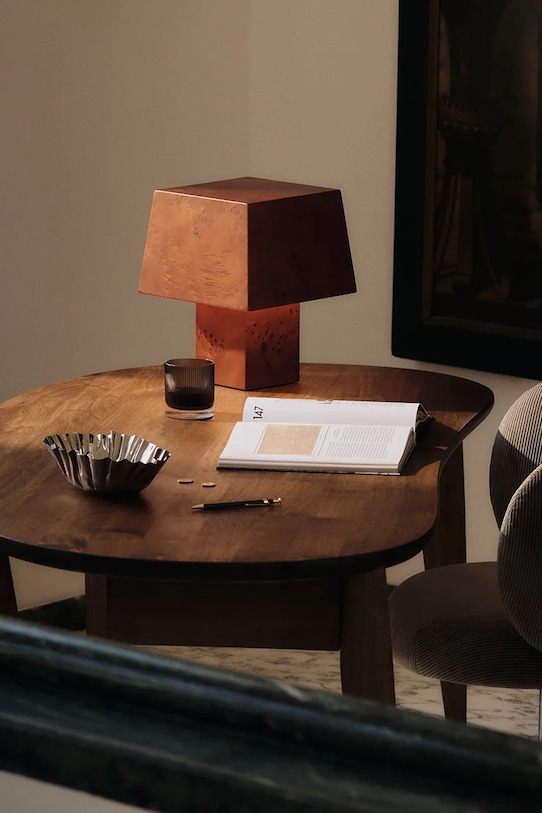 ferm LIVING misa ozdobna 12 x 7 cm szary 1104272386