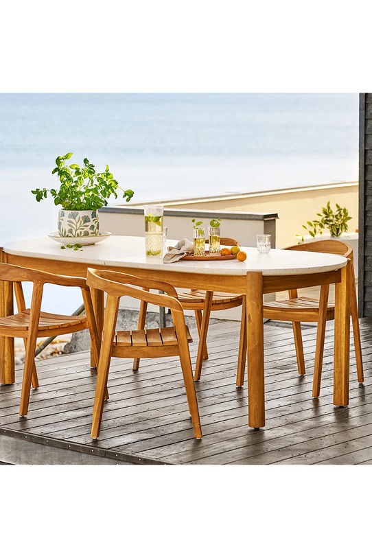 House Nordic vassoio decorativo 29 x 39 x 2,5 cm 4501354 marrone