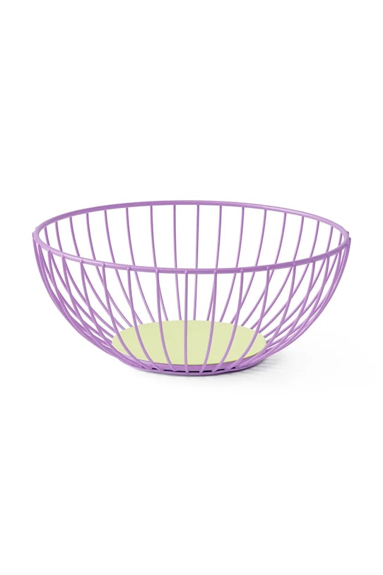 Octaevo kosz na owoce Iris 27 x 26 x 10,5 cm fioletowy OIBLI.20