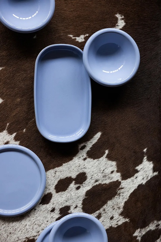 Byon talerz do serwowania Porto 18 x 30 cm 5211300813 niebieski AA00