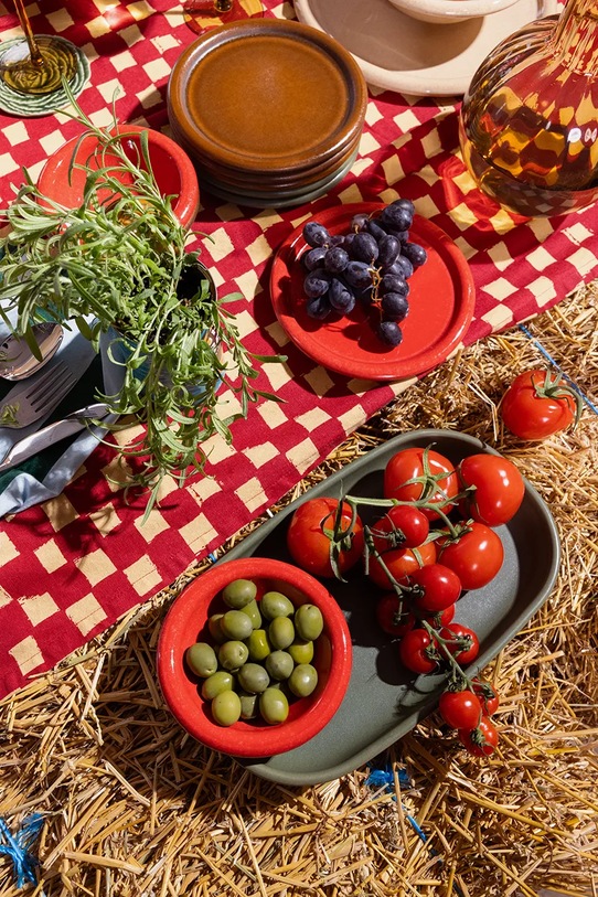 Byon talerz do serwowania Porto 18 x 30 cm zielony 5211300822