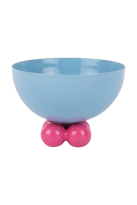 Present Time misa ozdobna Double Funky S/9,5 x 11,5 cm niebieski PT4250LB