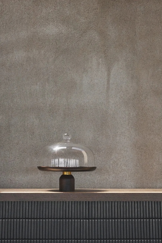 La Mania patera z kloszem Male II 27 x 27,5 cm brązowy 5905549447116