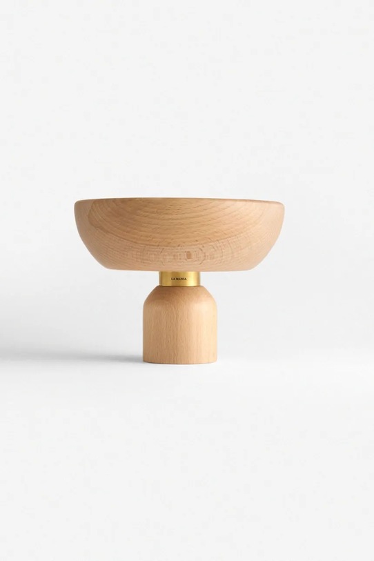 La Mania ciotola decorativa Male I 13 x 11 cm marrone 5905549447123