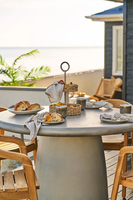 House Nordic etażerka do serwowania 25 x 25 x 40,5 cm 4601051 zielony