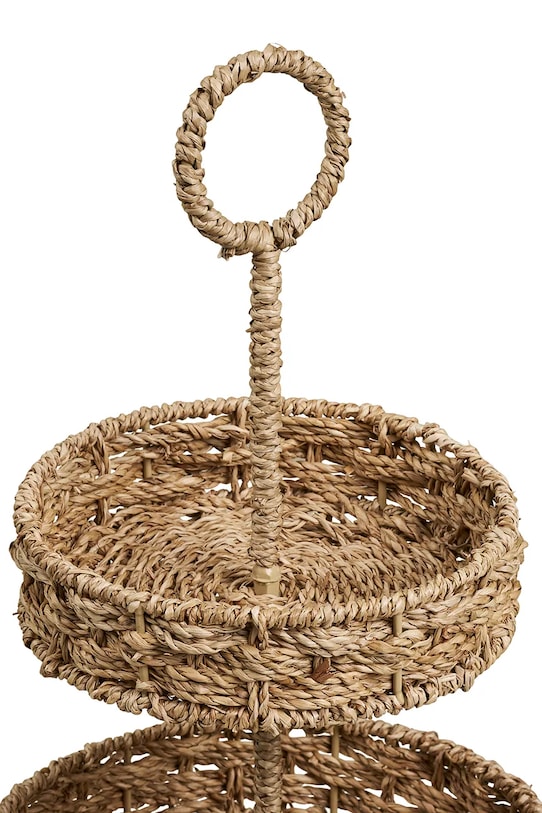 House Nordic etażerka do serwowania 25 x 25 x 40,5 cm 4601051 zielony AA00