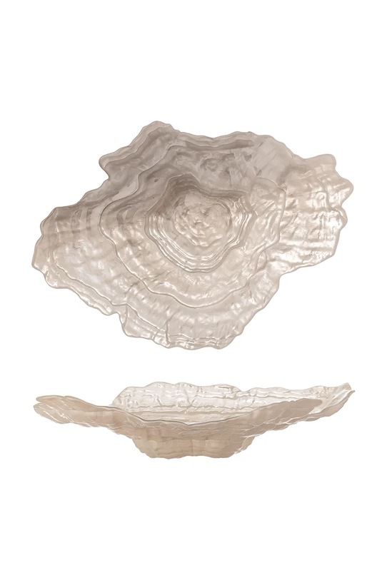 Bloomingville misa ozdobna Aiku 38 x 7 x 29 cm beżowy 82068716