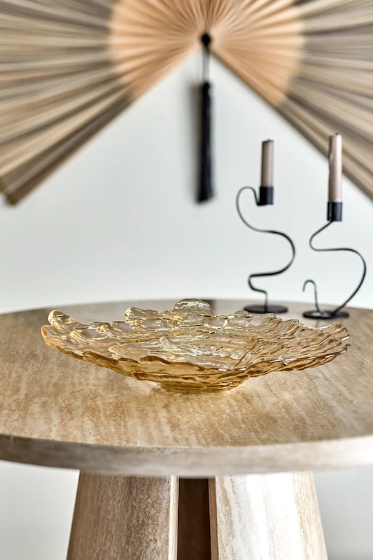 Bloomingville misa ozdobna Asimi 38,5 x 8,5 cm 82068717 beżowy