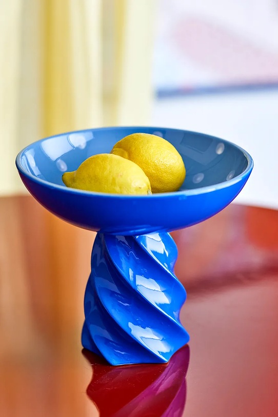 Kuchnia i bar Bloomingville misa ozdobna Riley 1400 ml 82063133 granatowy