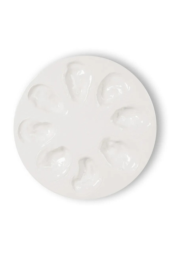 Byon talerz do serwowania z dolomitu 27 x 2 cm biały 5228615502