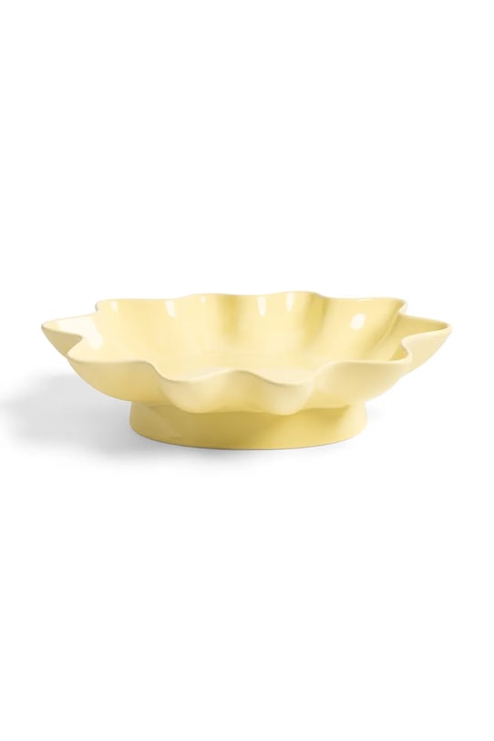&K amsterdam misa na owoce z kamionki 33 x 28 x 8 cm żółty 2838.07