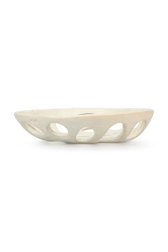 S|P Collection misa na ovocie z kameniny 20,5 x 4 cm béžová 803667