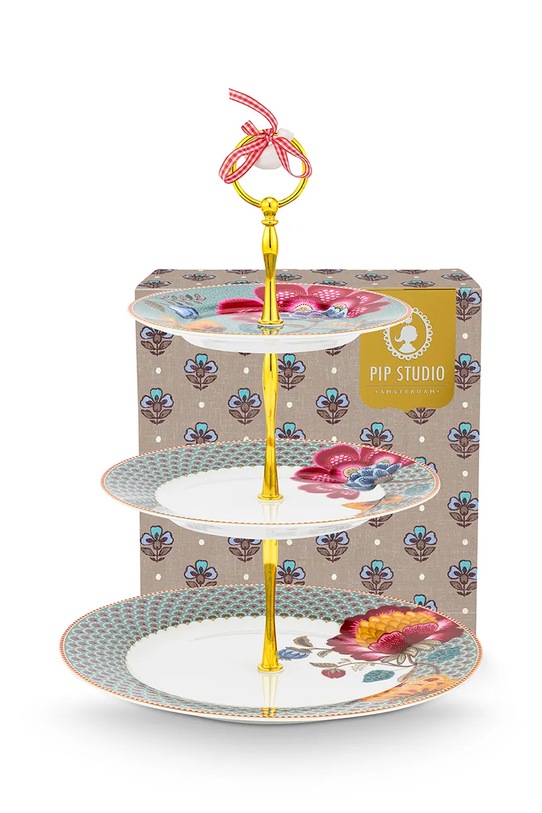 Pip Studio patera do serwowania z porcelany 51018183 multicolor AA00