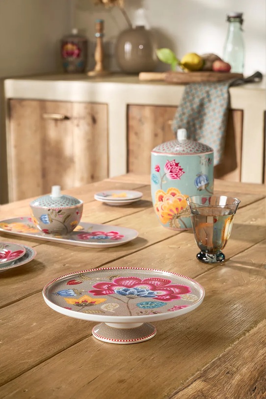 Кухня и бар Pip Studio поднос для сервировки из фарфора 21 cm 51010032 мультиколор