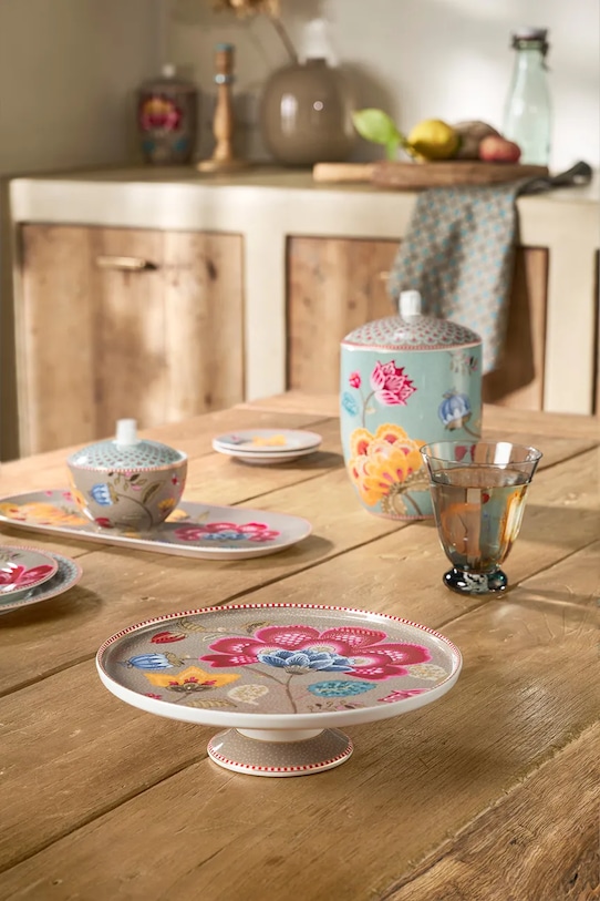 Кухня и бар Pip Studio поднос для сервировки из фарфора 21 cm 51010032 мультиколор