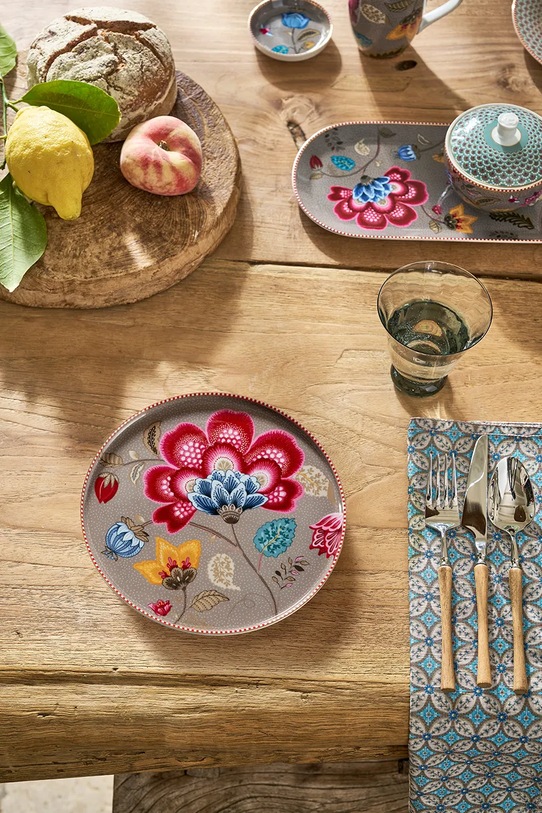 Pip Studio поднос для сервировки из фарфора 21 cm мультиколор 51010032