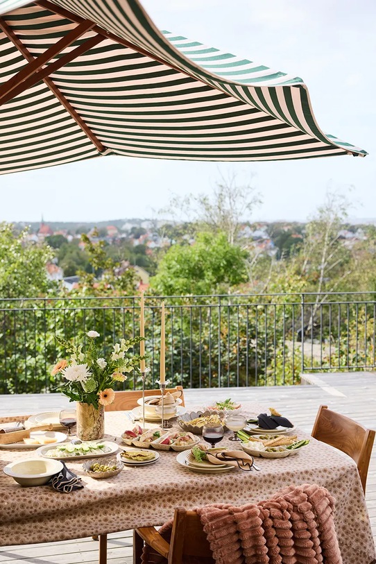 Sagaform talerz do serwowania z porcelany szkliwionej 34 x 20 x 2,5 cm 5018725 beżowy