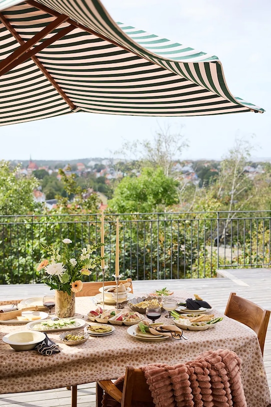 Sagaform talerz do serwowania z porcelany szkliwionej 34 x 20 x 2,5 cm 5018725 beżowy