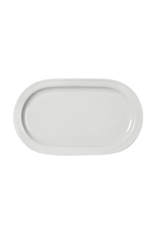 Sagaform talerz do serwowania z porcelany 34 x 20 x 2,5 cm biały 5018727