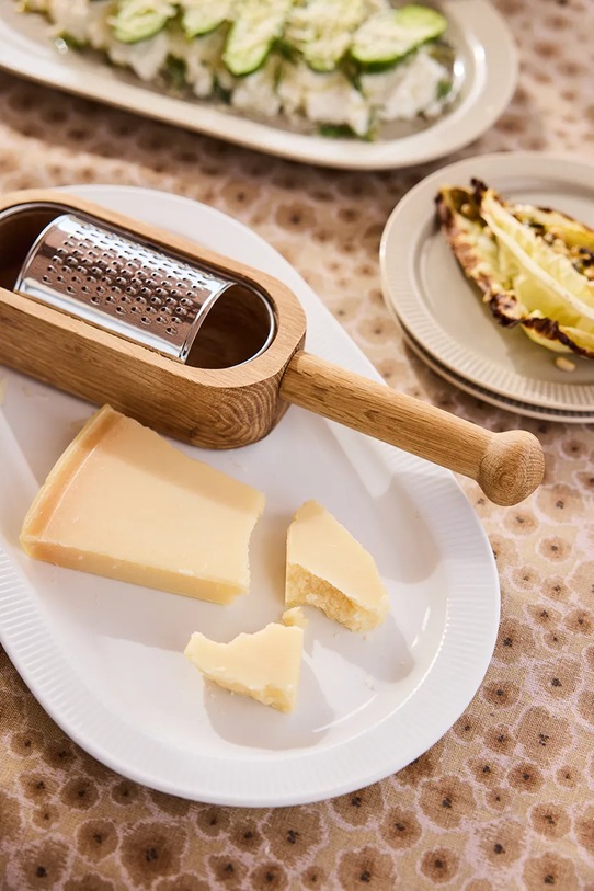 Sagaform talerz do serwowania z porcelany 34 x 20 x 2,5 cm 5018727 biały AA00